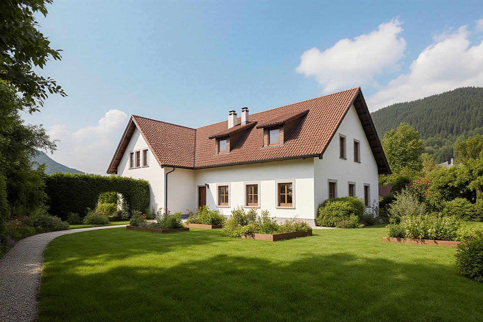 Bright Austrian Residential House with Garden